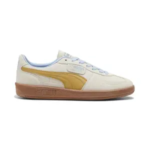 PUMA Mens Palermo Lace Up Sneakers Shoes Casual - White