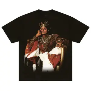 Michael Jackson Vintage Graphic T Shirt, Unisex Short Sleeve, Retro 90s