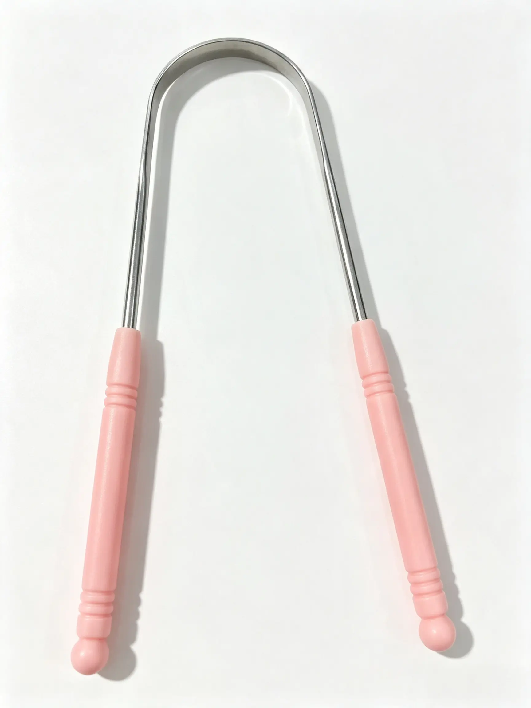 U Shaped Tongue Scraper, Stainless Steel Tongue Cleaner, Durable Oral Hygiene Care Tool, Tongue Scraping Tool