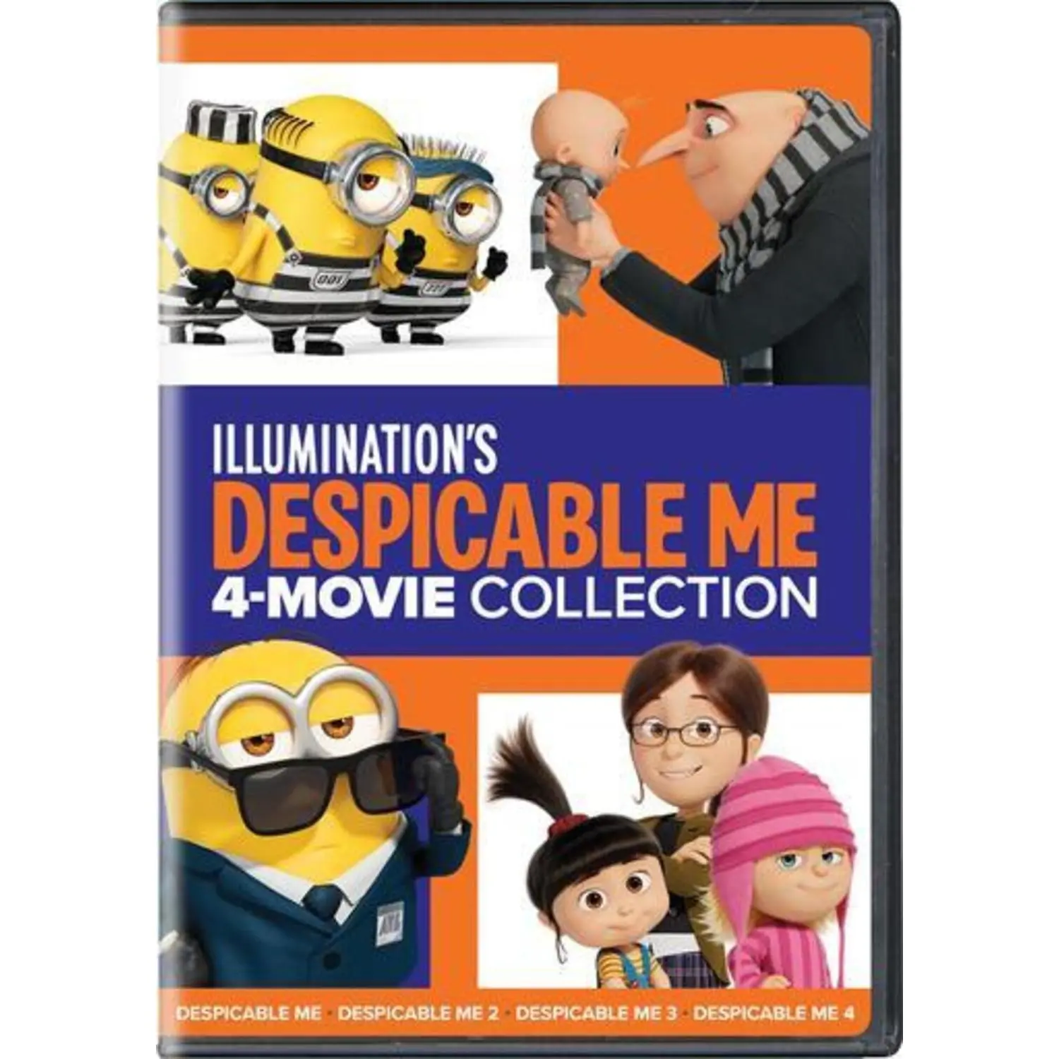 Despicable Me 4-Movie Collection  [DVD Video Disc]