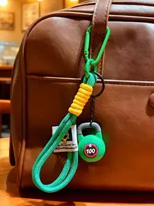 Kettlebell Number Braided Bag Charm Pendants, Sporty Rope Bag Chain Charms, Gym-Inspired Bag Decoration Keychain, Stylish Bag Pendant for Backpack Purse, Available in Multiple Colors, Ideal for Fitness Enthusiasts