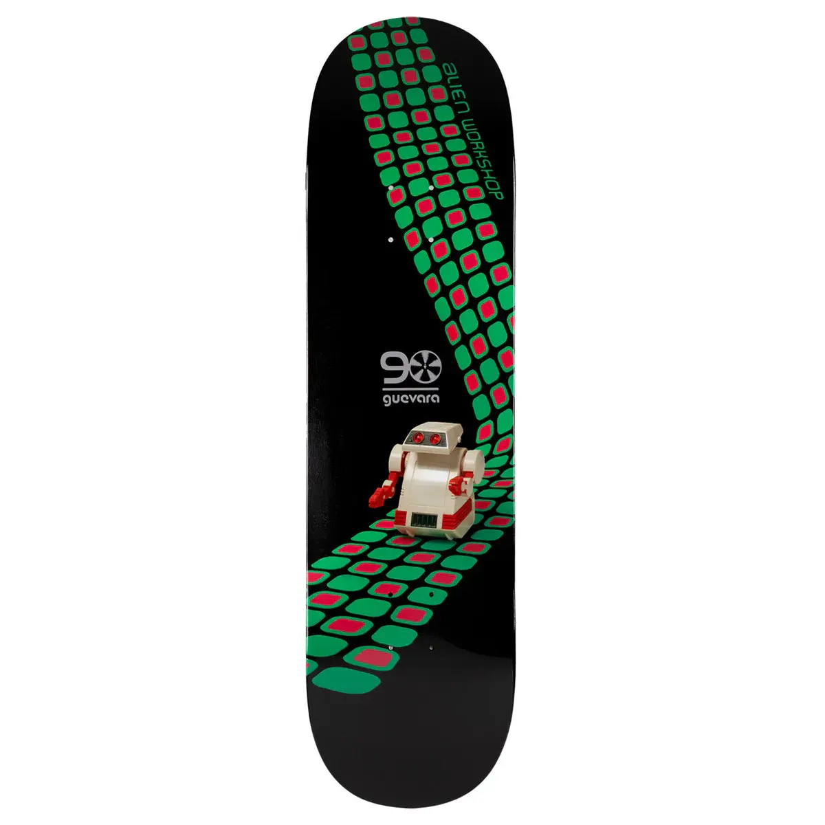 Alien Workshop Skateboard Deck Guevara AI Nocturne Black 8.5" x 32.5"