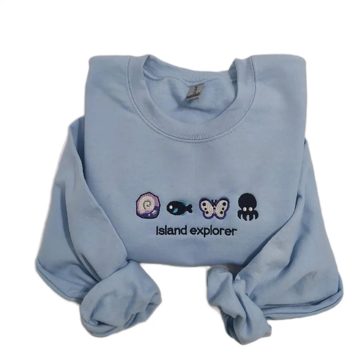 Island essentials or explorer embroidered sweatshirt unisex Island essentials or explorer embroidered sweatshirt unisex