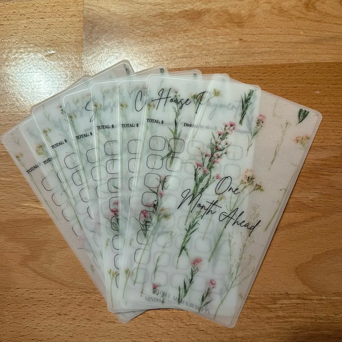 One Month Ahead Savings Challenge Binder