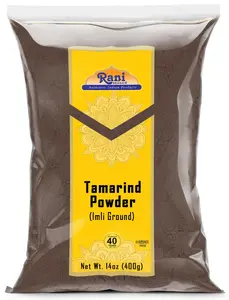 Rani Tamarind Powder (Imli) 14oz (400g) No added sugar/salt | Vegan | Gluten Free Ingredients | NON-GMO | Kosher | Indian Origin