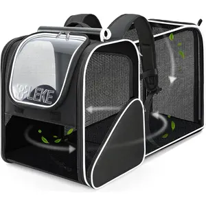 Backpack Carrier,Breathable  Carrier Large Space Bubble Pet Backpack for Kitty Small ,Expandable Bubble Pet Carrier for Hiking, Walking,Travel