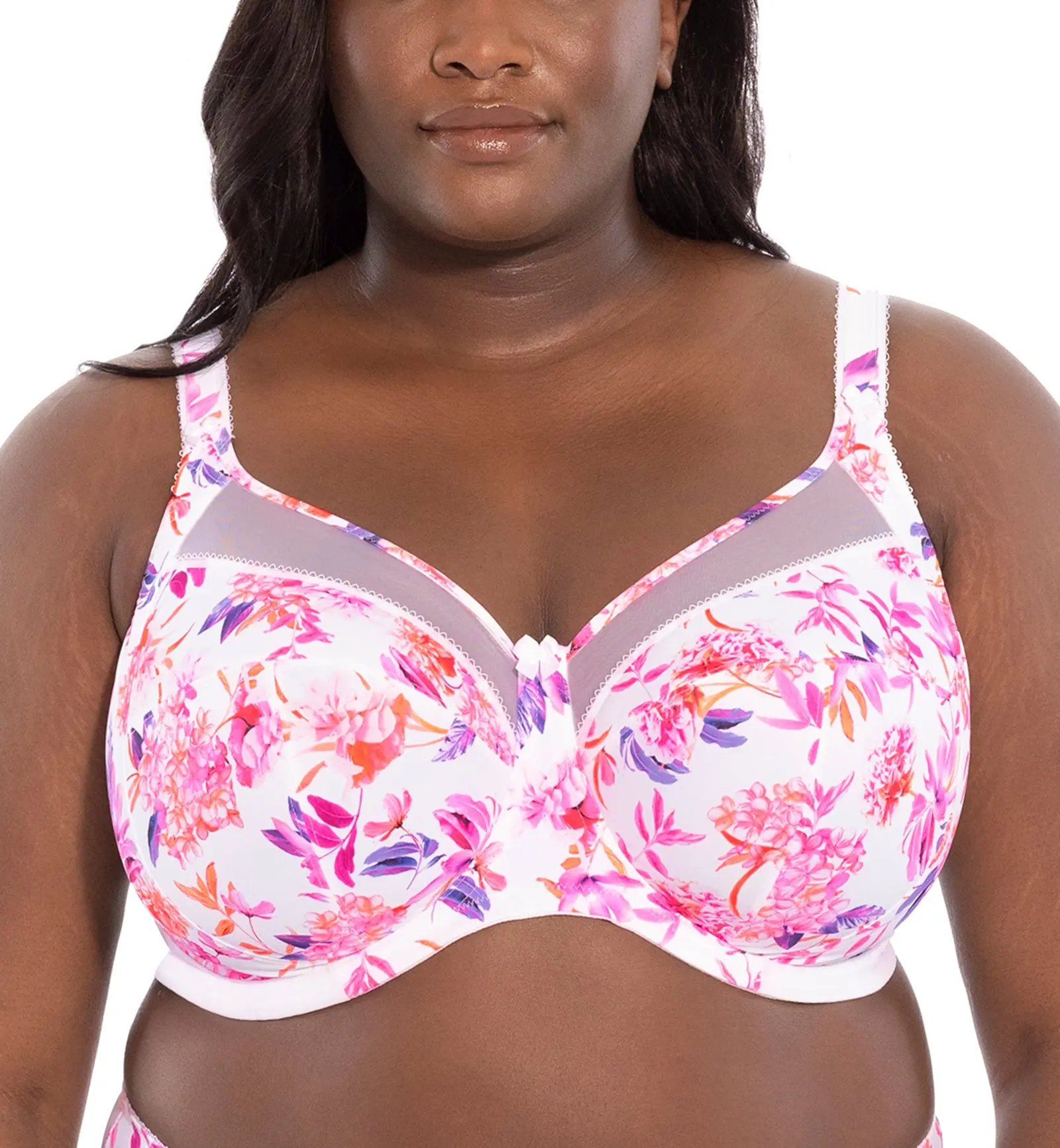 Goddess Kayla Support Underwire Bra (6162) - Summer Bloom