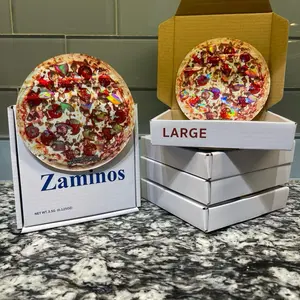 Zaminos Pizza Mylar Bag/Box 20 Bags 20 Boxes