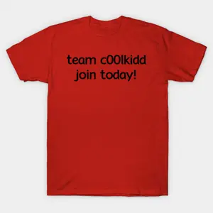 Official Team c00lkidd Join-Us Tee – Wear Your Cool Loud