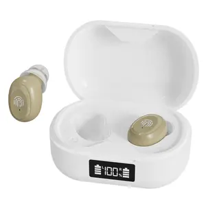 【Tangsonic】TS511 Rechargeable Hearing Aid for Seniors, Digital Chip Sound Processing, 12H Battery Life, Compact Hearing Support Device for Daily Conversations & Phone Calls，Mild hearing loss,Healthcare noise cancelling