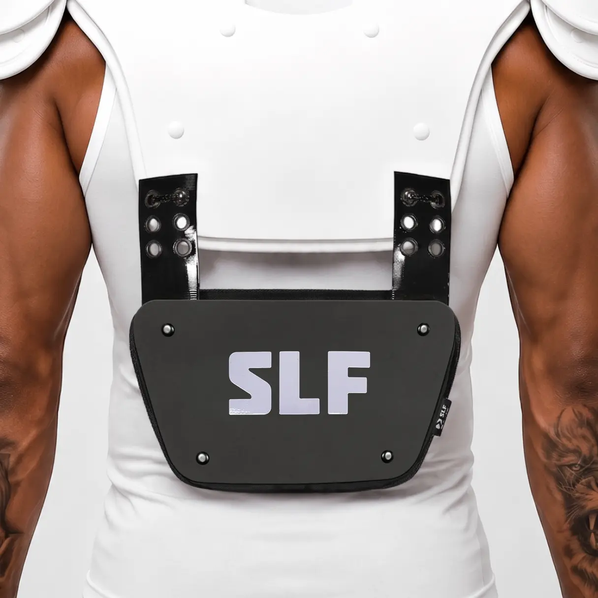 Black Football Back Plate Black Football Back Plate