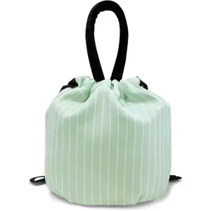 Lunch Bag, 5-7L Ultra-Light Portable Drawstring Lunch Tote with Multiple Pockets for Women & Men, Compact Bag for Work, Office, Hiking & Daily Use