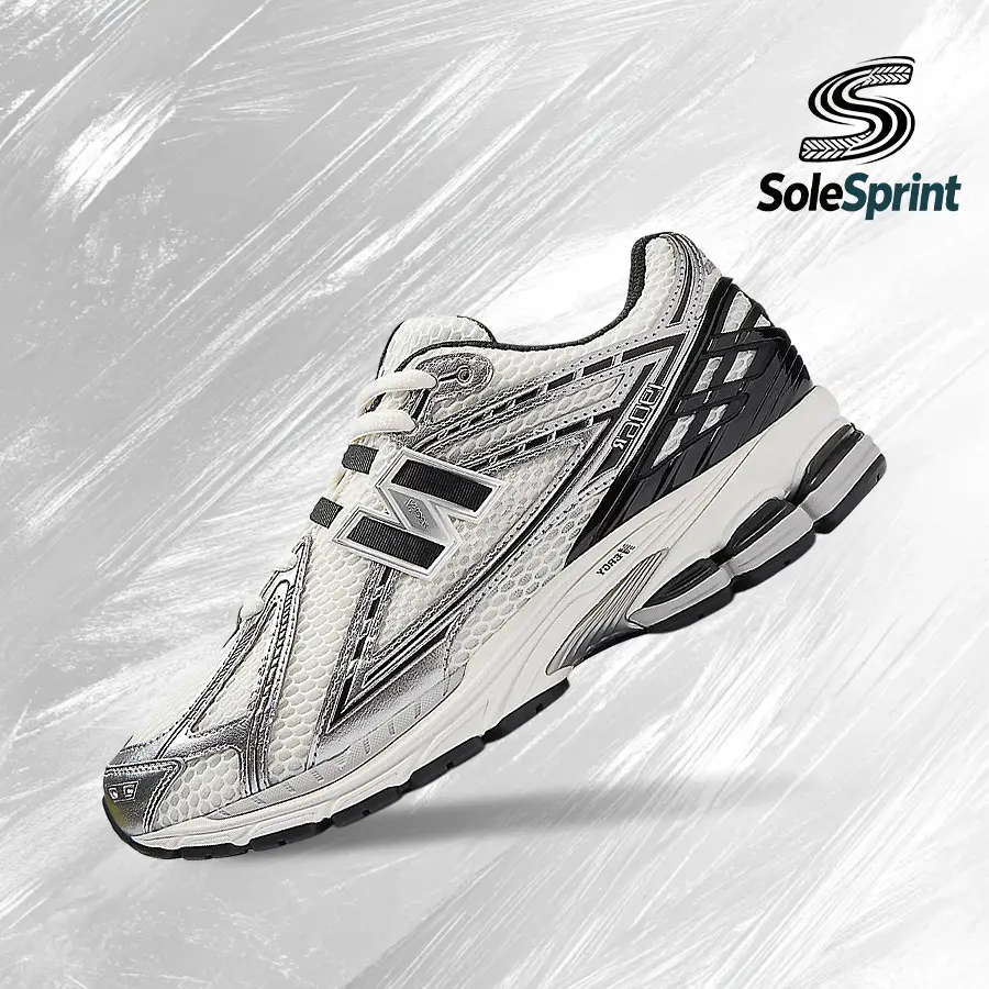 New Balance 1906R Silver Black – Men's /Women's Lifestyle Sneakers – shose for man/woman-Vintage-spring summer-Inspired Running Shoes, Shock-Absorbing Comfort, Gym to Streetwear-back to school-M1906RER