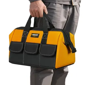 Multifunctional Handbag Large Capacity Durable Repair Woodworking Bag, Tool Organizing Bag, Wide and Large Storage Pouch, Essential Tool Organizer Tool Pockets, Tool Pouches