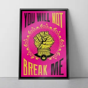 Dungeon Crawler Carl Motivational Paper Art Print - Retro Propaganda Wall Decor, Home Room Decoration