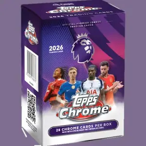 2026 Topps Chrome Premier League Value Box
