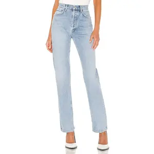 AGOLDE Lana Straight Jeans in Riptide