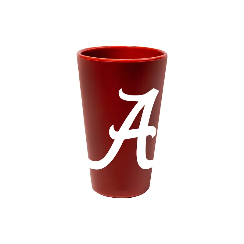 Silipint x WinCraft Officially Licensed Colleges 16oz Silicone Pint Glass – Premium LFGB-Certified, 100% Food-Grade Drinkware – Unbreakable, BPA-Free, Reusable Cup - Great Gifts for NFL & College Football Fans, Tailgates, Game Days & Sports Collectors