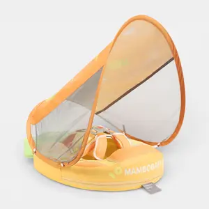 Heccei FoamCore Classic Safety Fruit Baby Float for 3M-2Y I UPF 50+ Removable Canopy (Pineapple/Tangerine/Dragon Fruit/Watermelon/Pumpkin)