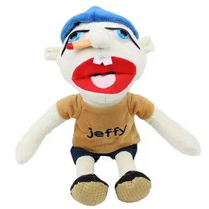Cute Jeffy Plush Toy, Pencil Boy Jeff Doll