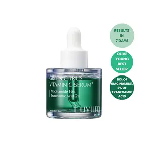 [Luvum Official] Green Citrus Vitamin C Serum, 7x Vitamin C, 16% Niacinamide, 1.01 fl. oz