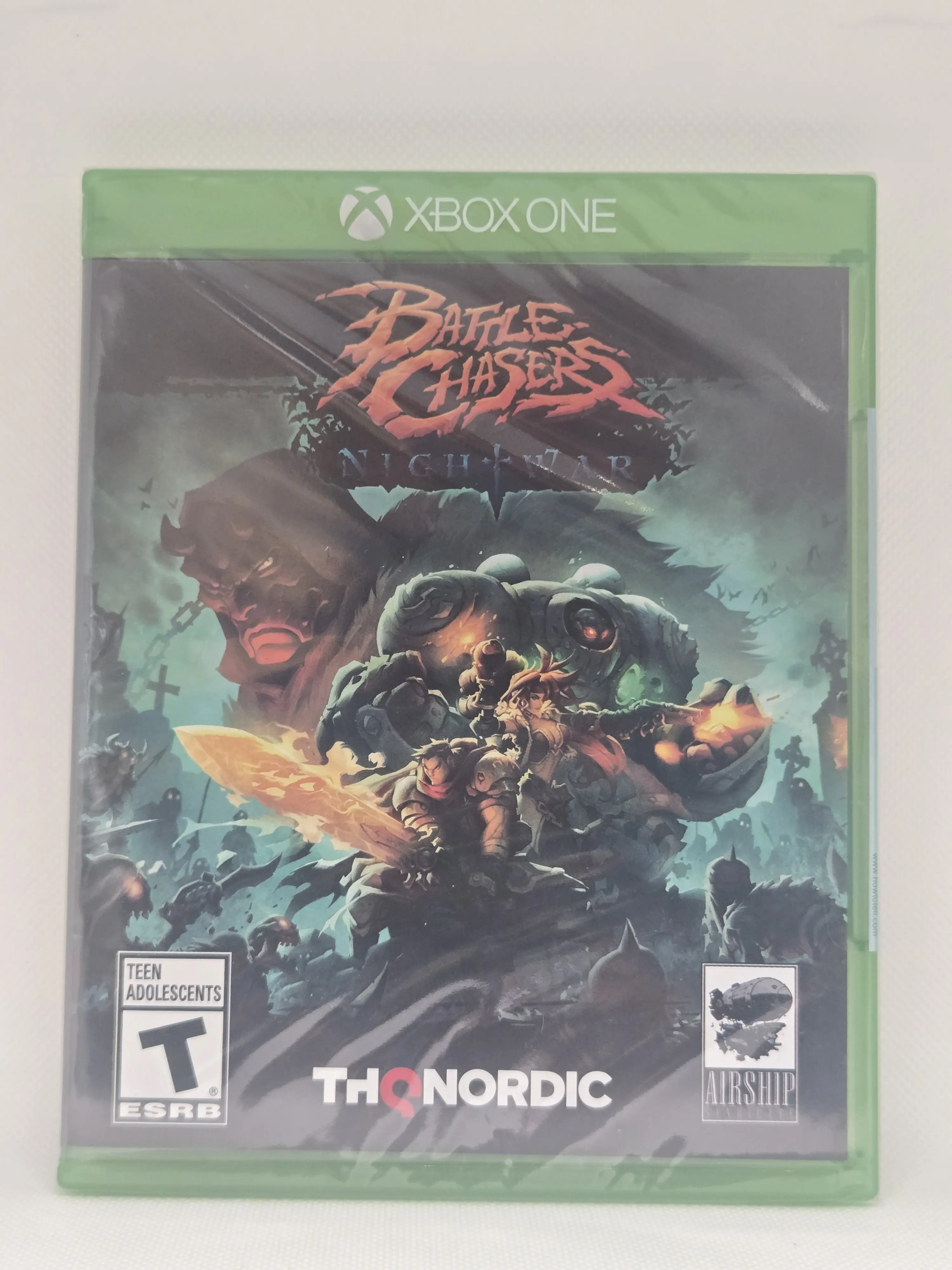 Thq Nordic Battle Chasers Nightwar Xbox One Game Teen Adolescents T ESRB Rating