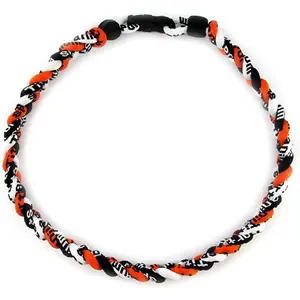 18 Inch  Three Colors Three Braided Rope Tornado Necklace
