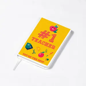 #1 Teacher - Large Notebook