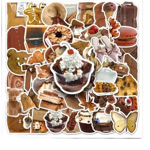 One Random  Cute Brown Sticker