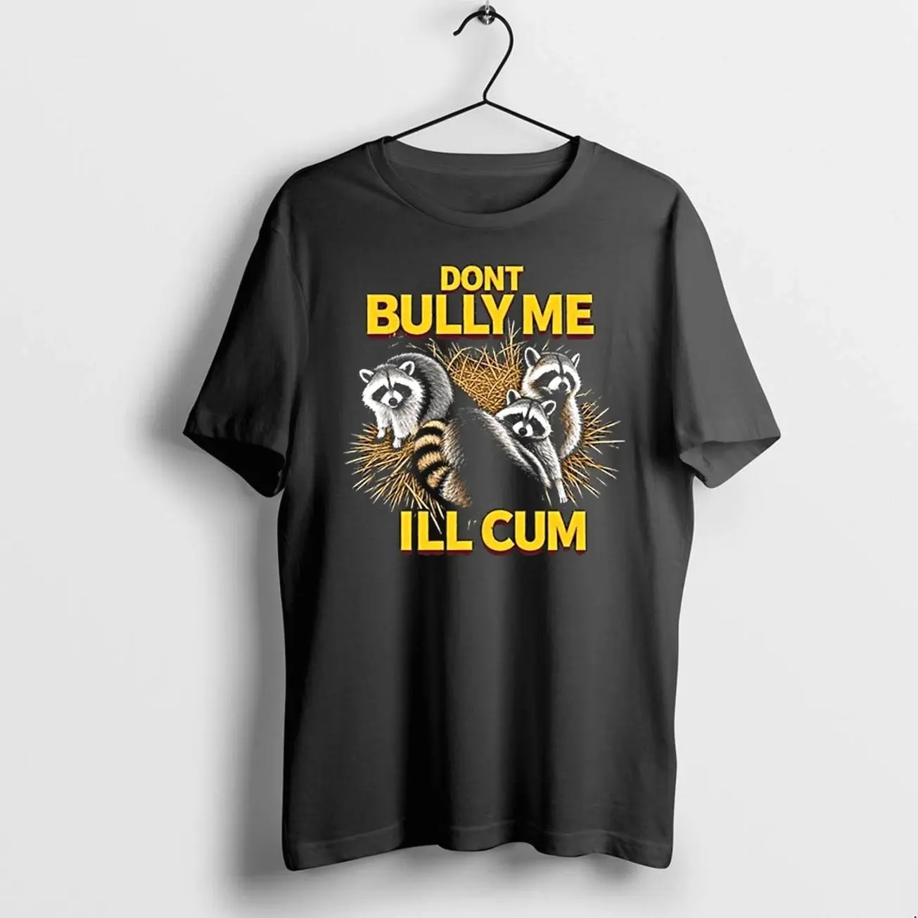 Raccoons Dont Bully Me Ill Cum 0 Tshirts Sweater Hoodie JPT