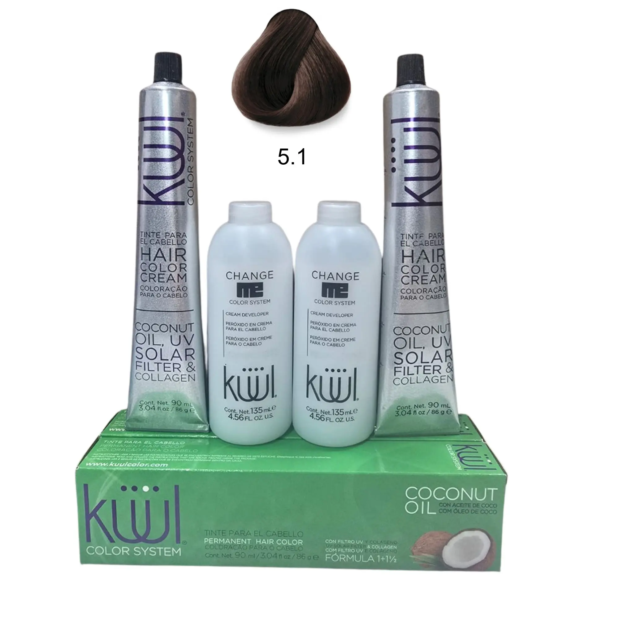 5.1 Light Ash Brown/Castaño Claro Cenizo