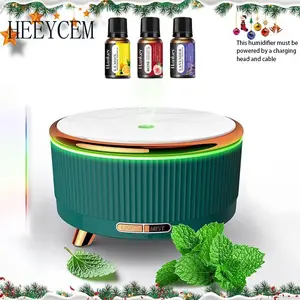 Essential Oil Aromatherapy Diffuser, Air Humidifier, Fragrance Machine, Includes Three Essential Oils. Home Office Aromatherapy Diffuser, 7 Color Lights, Matching Essential Oils, Home Office Decoration, Holiday Gifts for Family and Friends