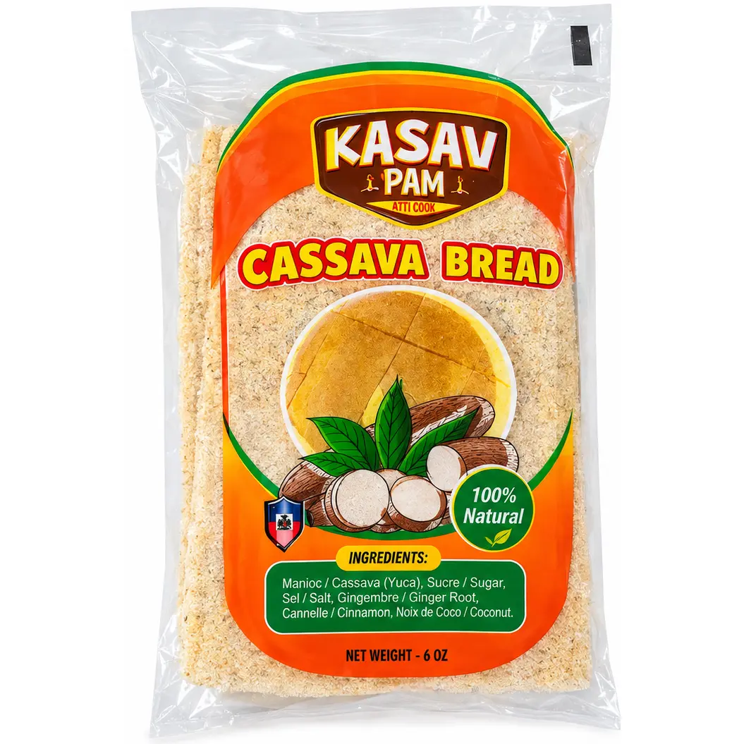 Kasav Pam 100% Natural Cassava Bread