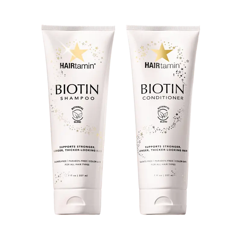 HAIRtamin Biotin & Botanicals Shampoo & Conditioner