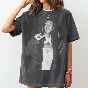 Vintage Adam Sandler Graphic Tee, 90s Movie Fan Shirt