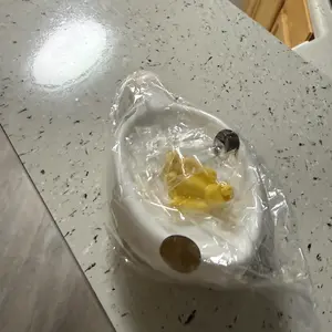 Cute Duck Design Soap Tray, Soap Saver, 1 Count Self-draining Soap Dish, Plastic Rectangular Soap Holder for Easy Cleaning and Bathroom Storage