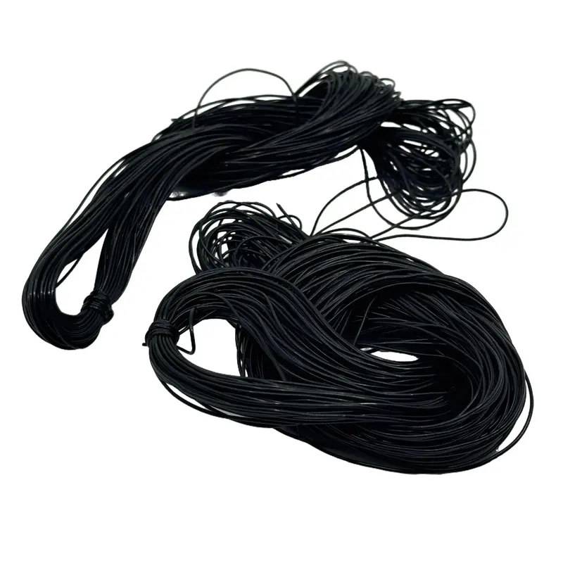 Black African Rubber Hair Thread, Hair Rubber Thread for Natural Hair, Hair Accessories. heatless hair styling tool toddler girl, Hair Tie, Rubber Base, Moisture Hold