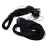 Black African Rubber Hair Thread, Hair Rubber Thread for Natural Hair, Hair Accessories. heatless hair styling tool toddler girl, Hair Tie, Rubber Base, Moisture Hold