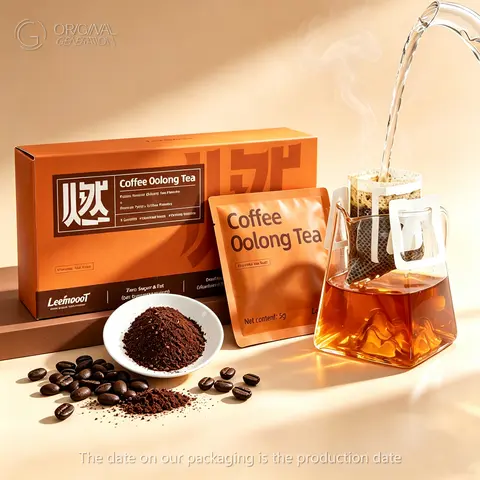 Wloss Tea Oolong Tea With Coffee 70g(5g × 14 packs) With High Quality Oolong Tea