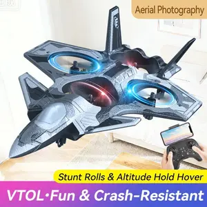 RC airplane Children's aerial photography remote control aeroplane stunt drone quadcopter foam aeroplane men's dedicated remote control aeroplane HD photography remote control aeroplane with camera birthday New Year gift Christmas gift.TongLi