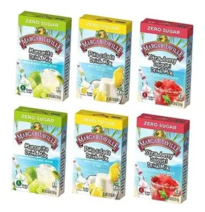 Margaritaville Singles to Go Drink Mix Variety - 3 Flavors, 2 Boxes Each,