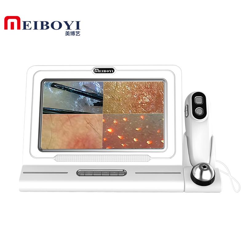 Meiboyi Classic HD Home Use Skin Analyzer Dual Lens 200X 50X Scalp Camera Skin Analysis Device Scalp Scanner Skin Detector