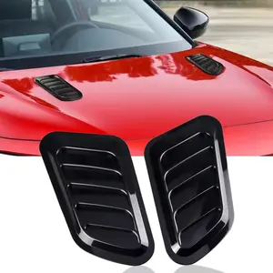 Universal Car Decorative Hood Vent Sticker, Creative Engine Air Intake Accessories, Custom Fit Auto Modification Parts, Car Decals, Vehicle Exterior Decoration