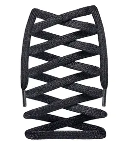 Flat Metallic Shoelaces