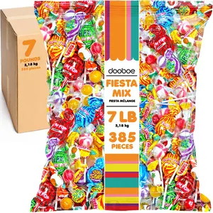 Cinco De Mayo Candies - 7 LB Pinata Candy Mix  Approx. 385 Pieces  Individually Wrapped Bulk Favor Assortment for Parties, Parades, Birthdays, Classroom Events & Fiesta Celebrations