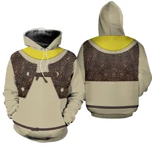 Shrek Costume Cosplay All Over Print 3D Hoodie featuring Shrek