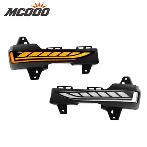 2017-2023 Tesla Model 3 / 2020-2023 Model Y Sequential LED DRL Fog Lights | Dual-Color | Start-Up Animation & Dynamic Amber Turn Signal
