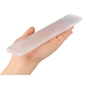 Large Selenite Charging Plate – 7.5 Inches Selenite Crystal Plate– Ideal for Cleansing and Recharging Crystals and Healing Stones, Reiki, Meditation – Protection Crystals – Spiritual Gifts & Decor