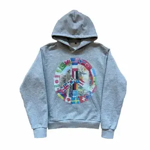 2025 New Y2K Men Multinational Flag Large Pattern Street Style Hoodies Women Autumn and Winter Harajuku Jacket Casual Pullover