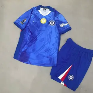 Chelsea 2026 Blue Football Kit, Mesh Knit Soccer Jersey and Shorts